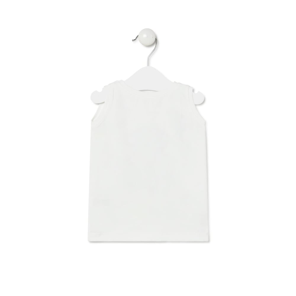 Camisola de praia Fluor Coral