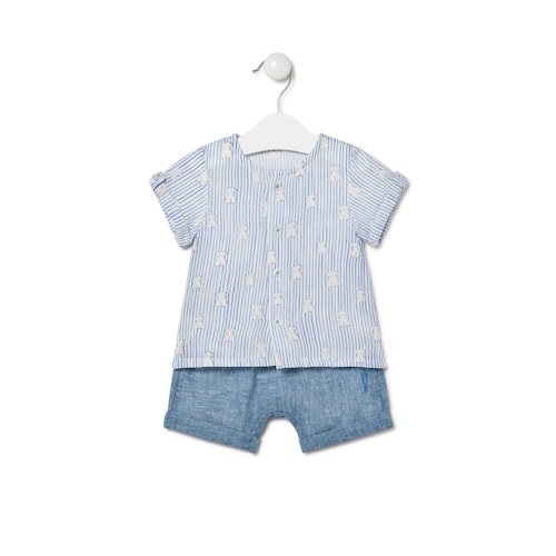 Conjunto de menino Blue Azul