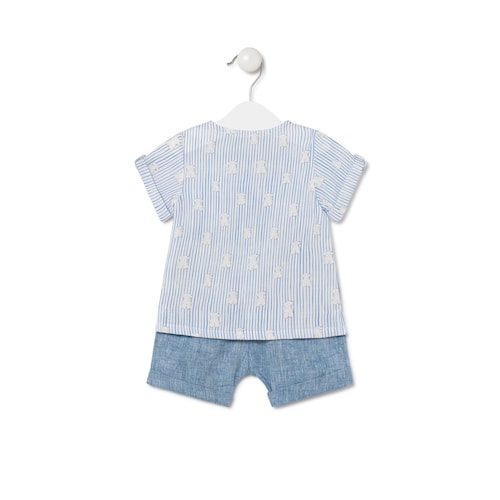 Conjunto de menino Blue Azul