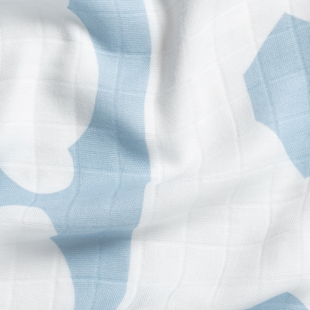 Muselina de beb&eacute; Muse Azul Celeste