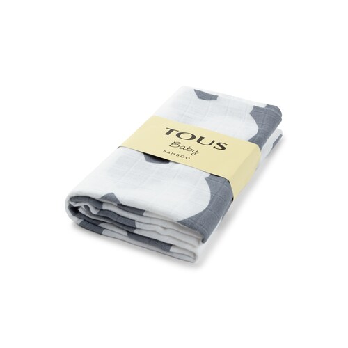 Muselina de beb&eacute; Muse Gris image number 0