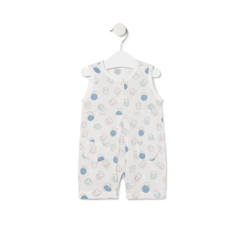 Babygrow s/m Bolinhas Rosa