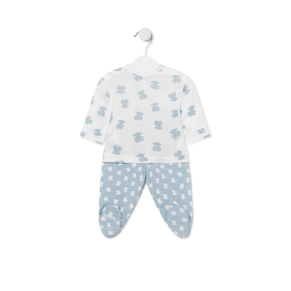 Conjunto de beb&eacute; Bear Azul Celeste