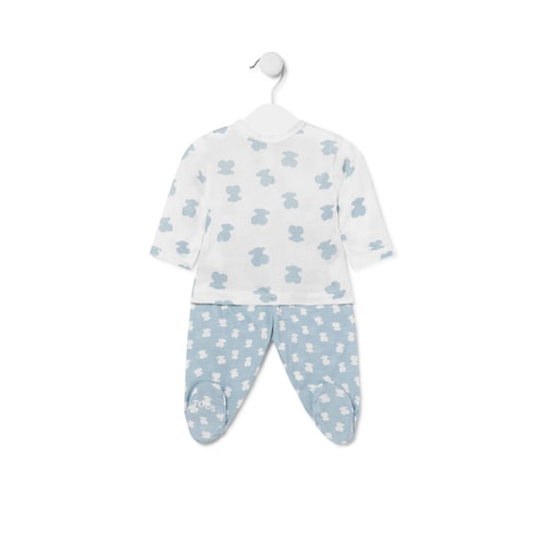 Conjunto de beb&eacute; Bear Azul Celeste