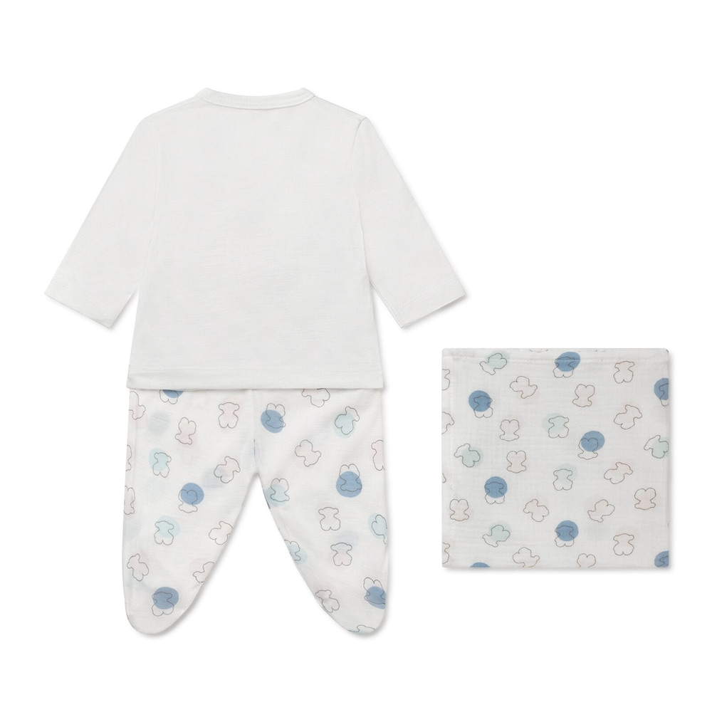 Conjunto de beb&eacute; Lunar Rosa