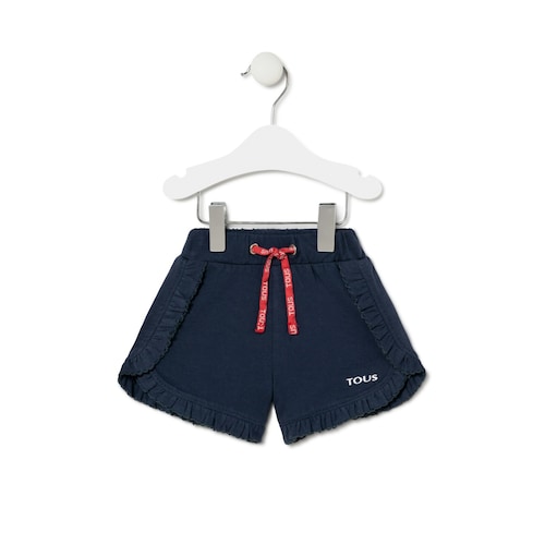 Short deportivo ni&ntilde;a Casual Azul Marino image number 0