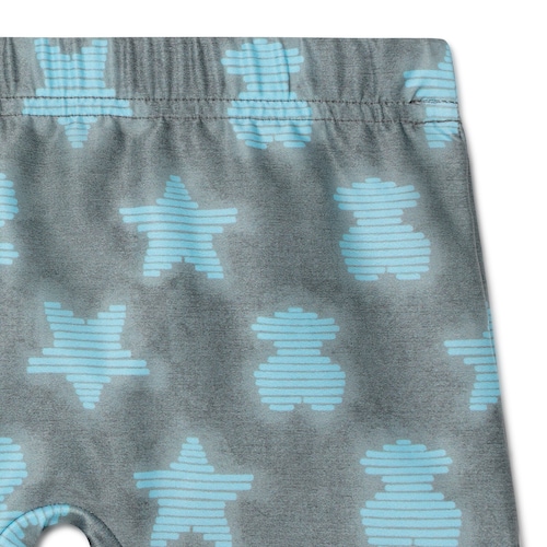 Fato de banho short Fluor Azul Celeste