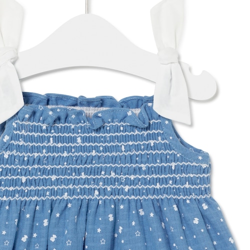 Vestido de alças Blue Azul