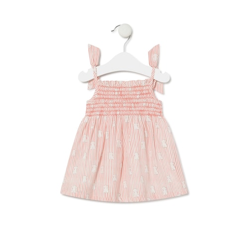 Vestido de alças Coral Coral