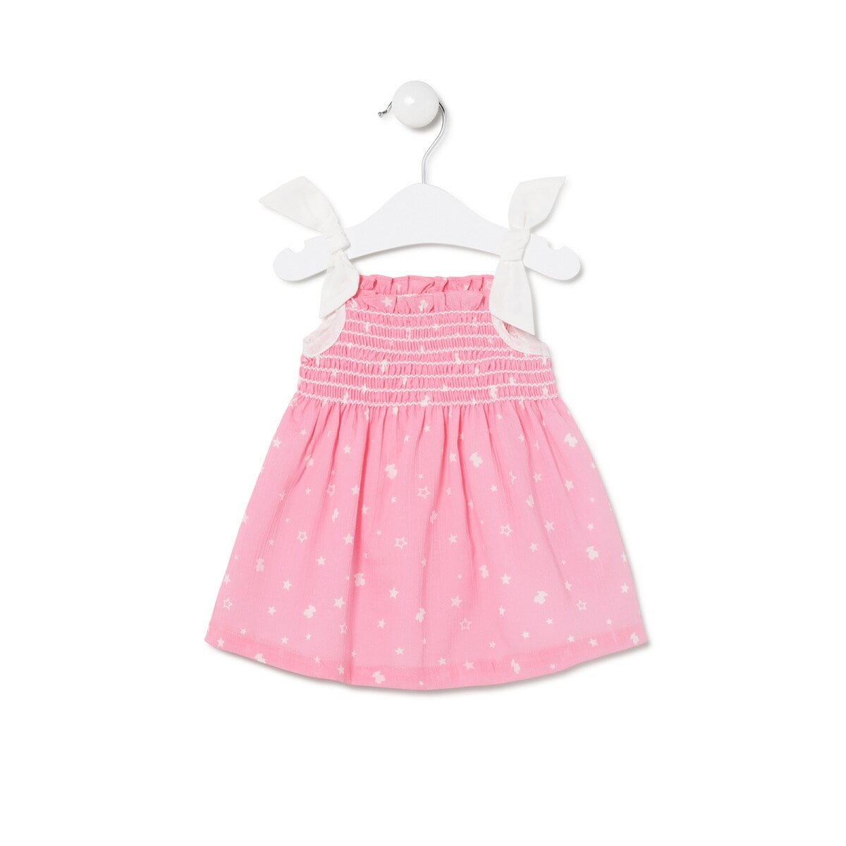 Vestido Alças Pink Rosa