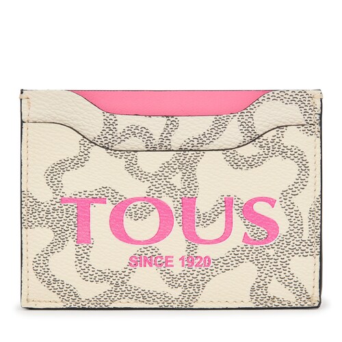 Beige and pink Kaos Legacy Cardholder image number 0
