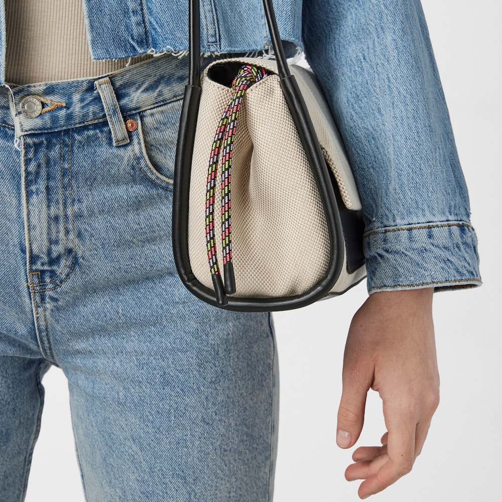 Medium beige TOUS Empire Cotton Crossbody bag