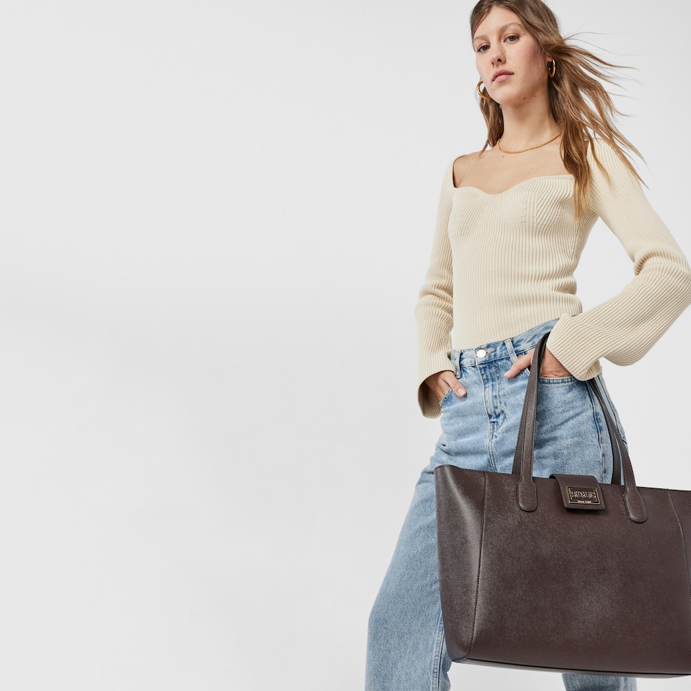 Large brown TOUS Funny Tote bag image number 4