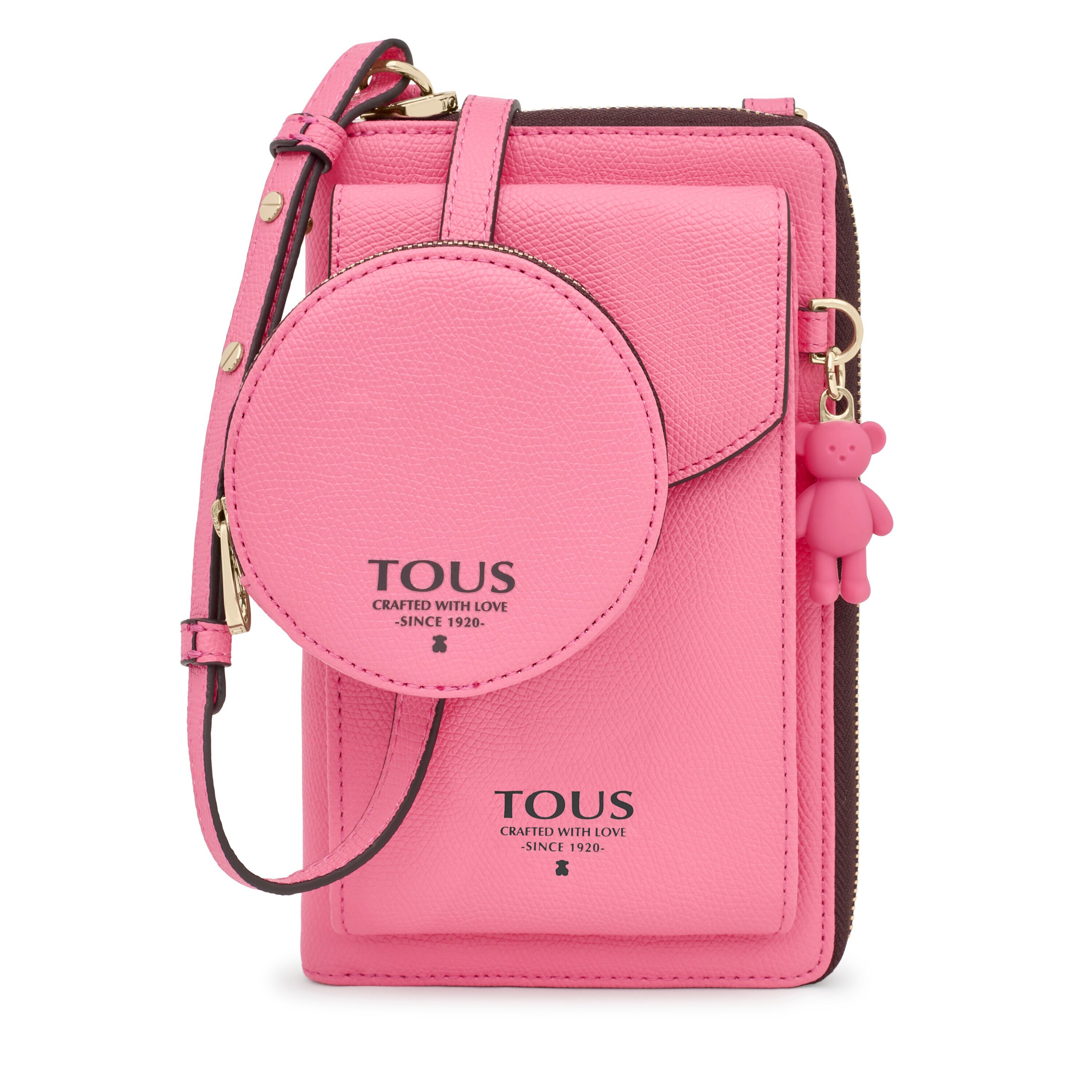★TOUT Y EST★ Merino Mustang Pouch Baby Pink mnac83033 Baby bag in Classic pink | TOUS