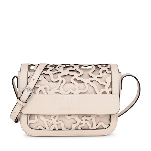 Beige Amaya Kaos Shock Crossbody bag