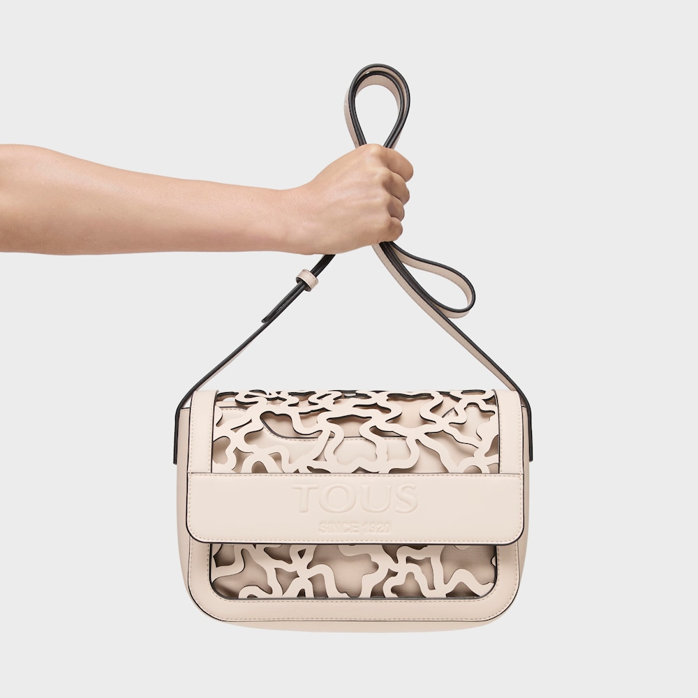 Beige Amaya Kaos Shock Crossbody bag