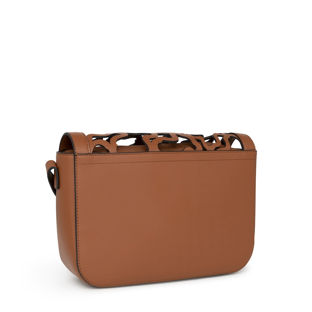 Bandolera marr&oacute;n Amaya Kaos Shock