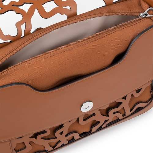 Mala de tiracolo Amaya Kaos Shock castanha