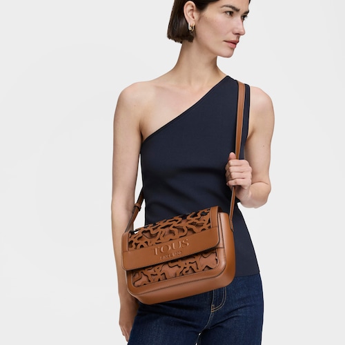 Mala de tiracolo Amaya Kaos Shock castanha