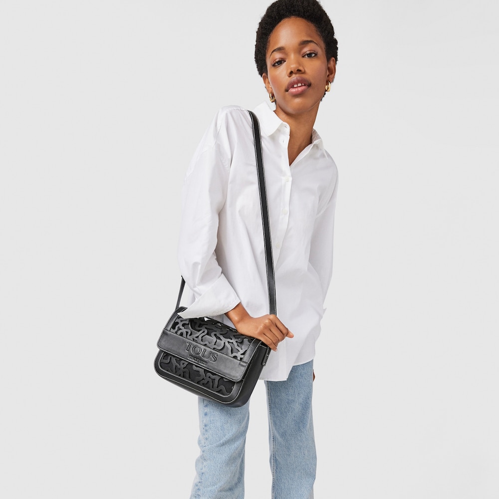 Black Amaya Kaos Shock Crossbody bag