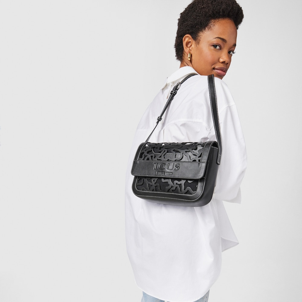 Black Amaya Kaos Shock Crossbody bag