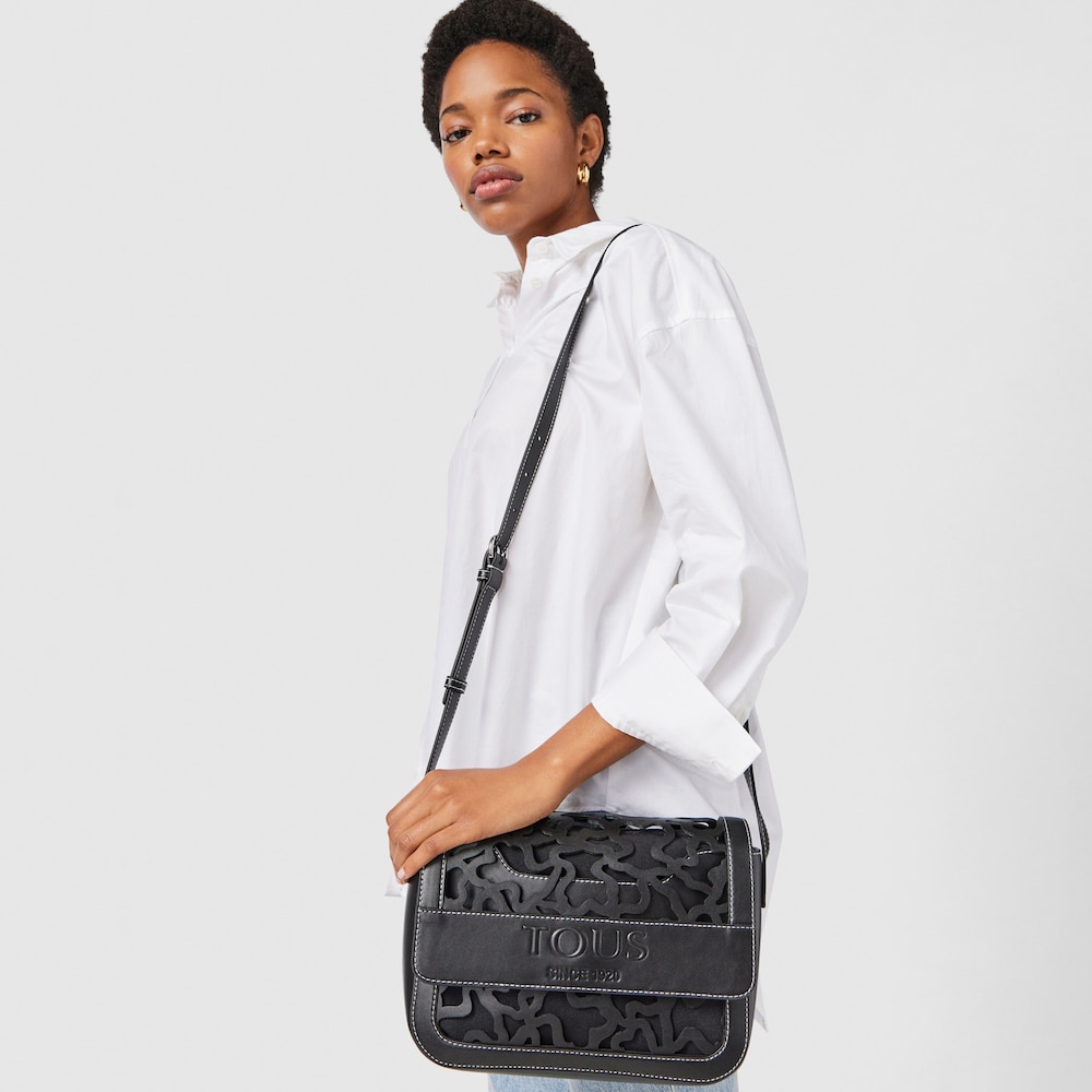 Black Amaya Kaos Shock Crossbody bag