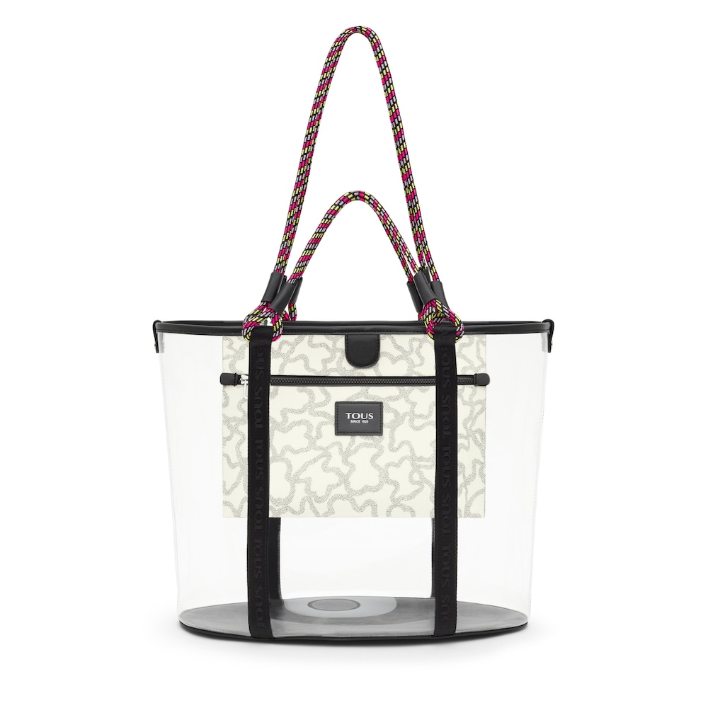 Large black TOUS Kaos Summer Tote bag image number 0