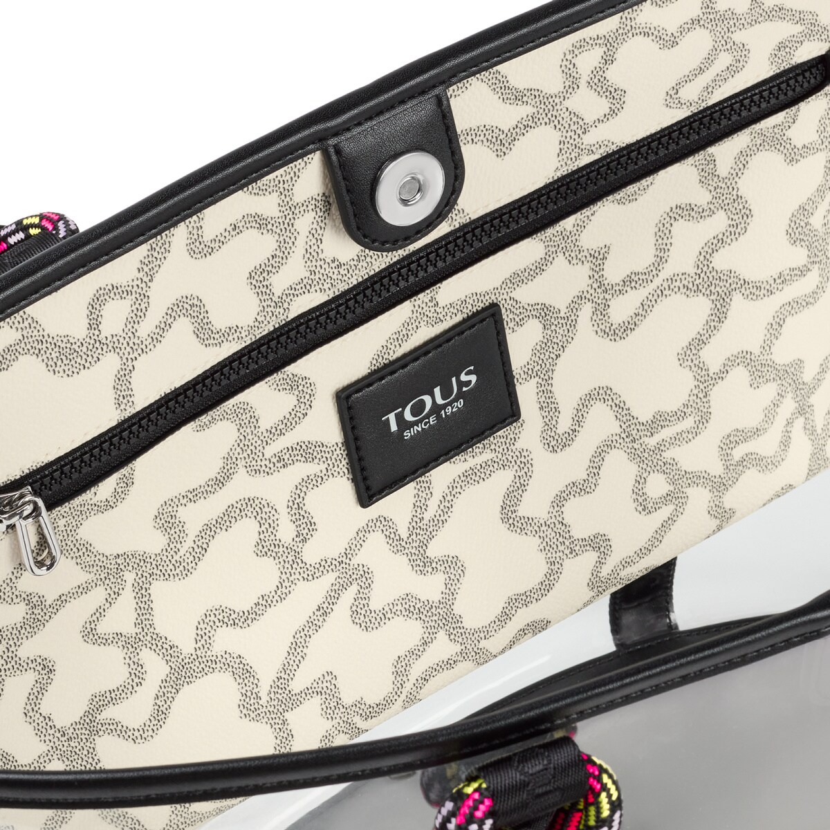 Large black TOUS Kaos Summer Tote bag image number 2