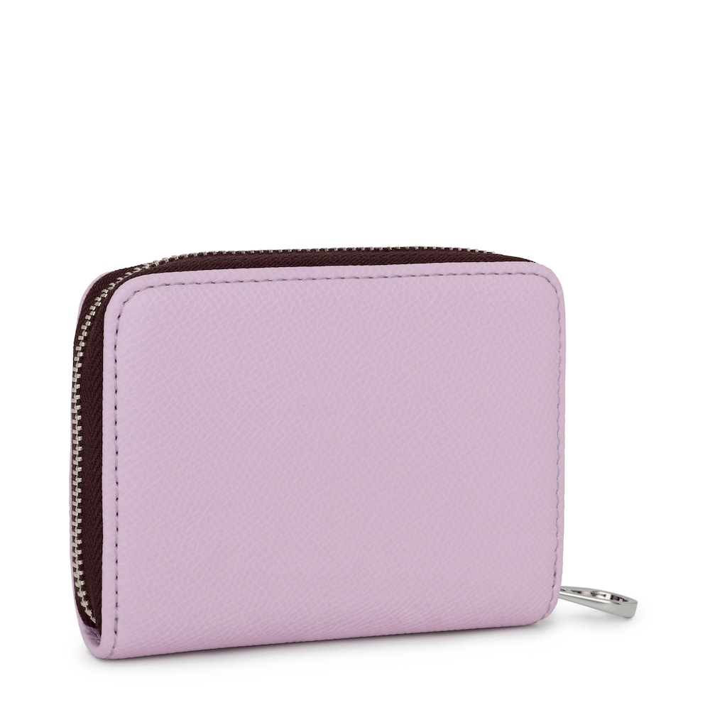 Monedero mediano malva New Dubai Saffiano