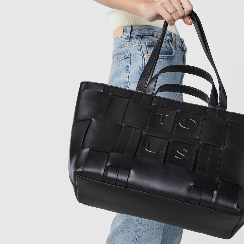 Black and beige TOUS Damas Tote bag