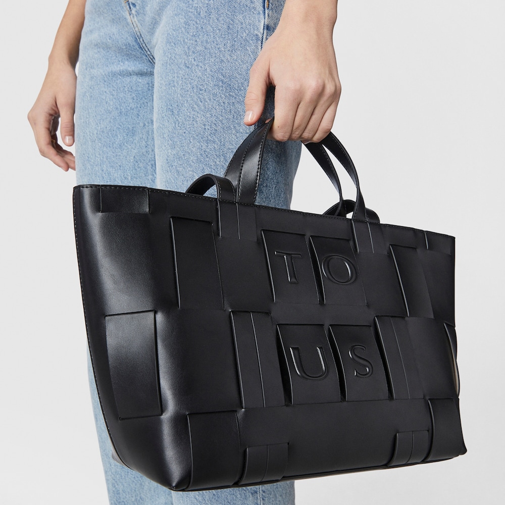 Black and beige TOUS Damas Tote bag