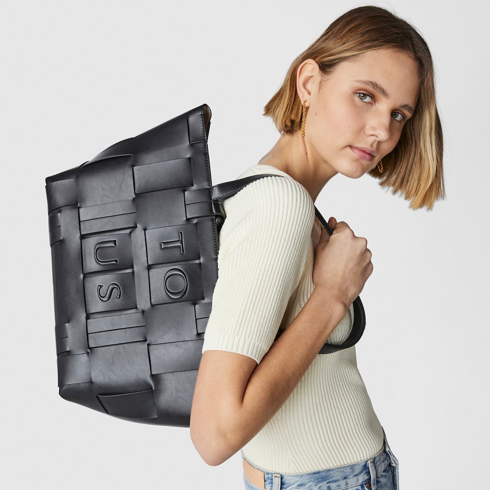 Black and beige TOUS Damas Tote bag