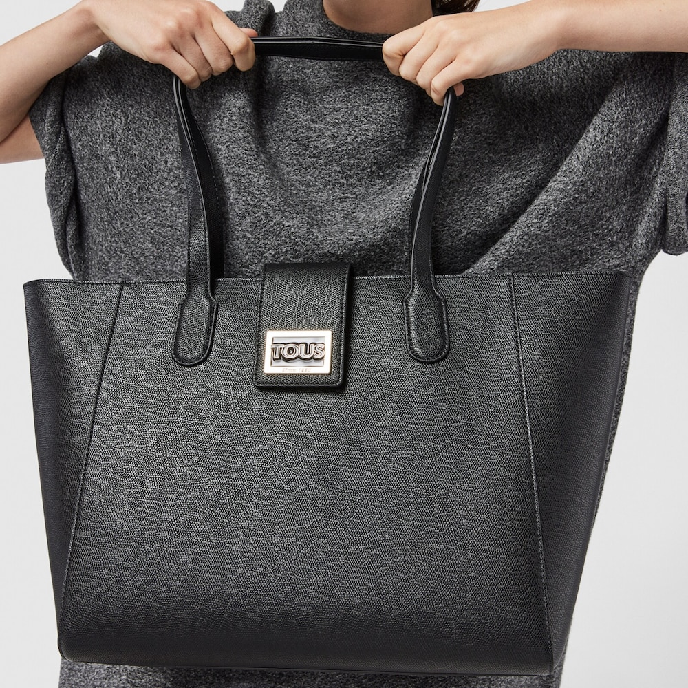 Capazo grande negro TOUS Funny