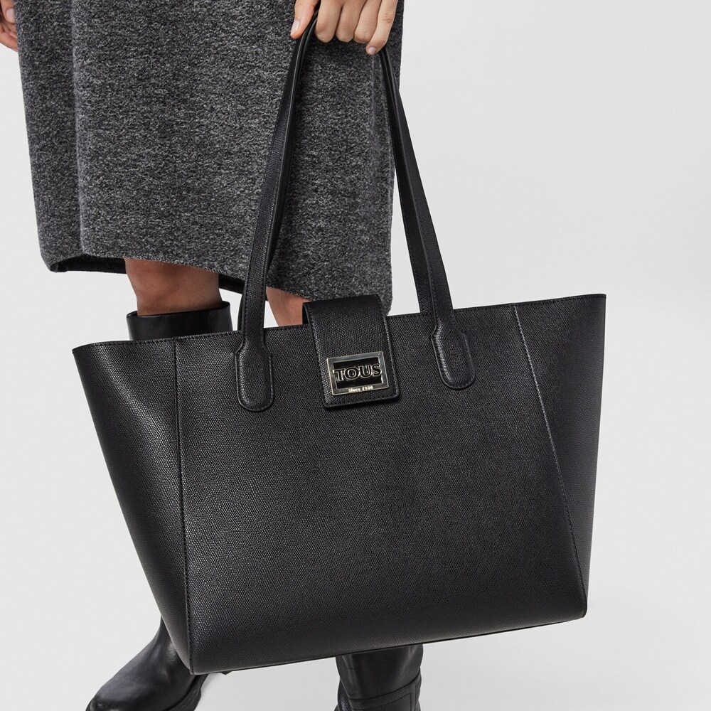 Capazo grande negro TOUS Funny