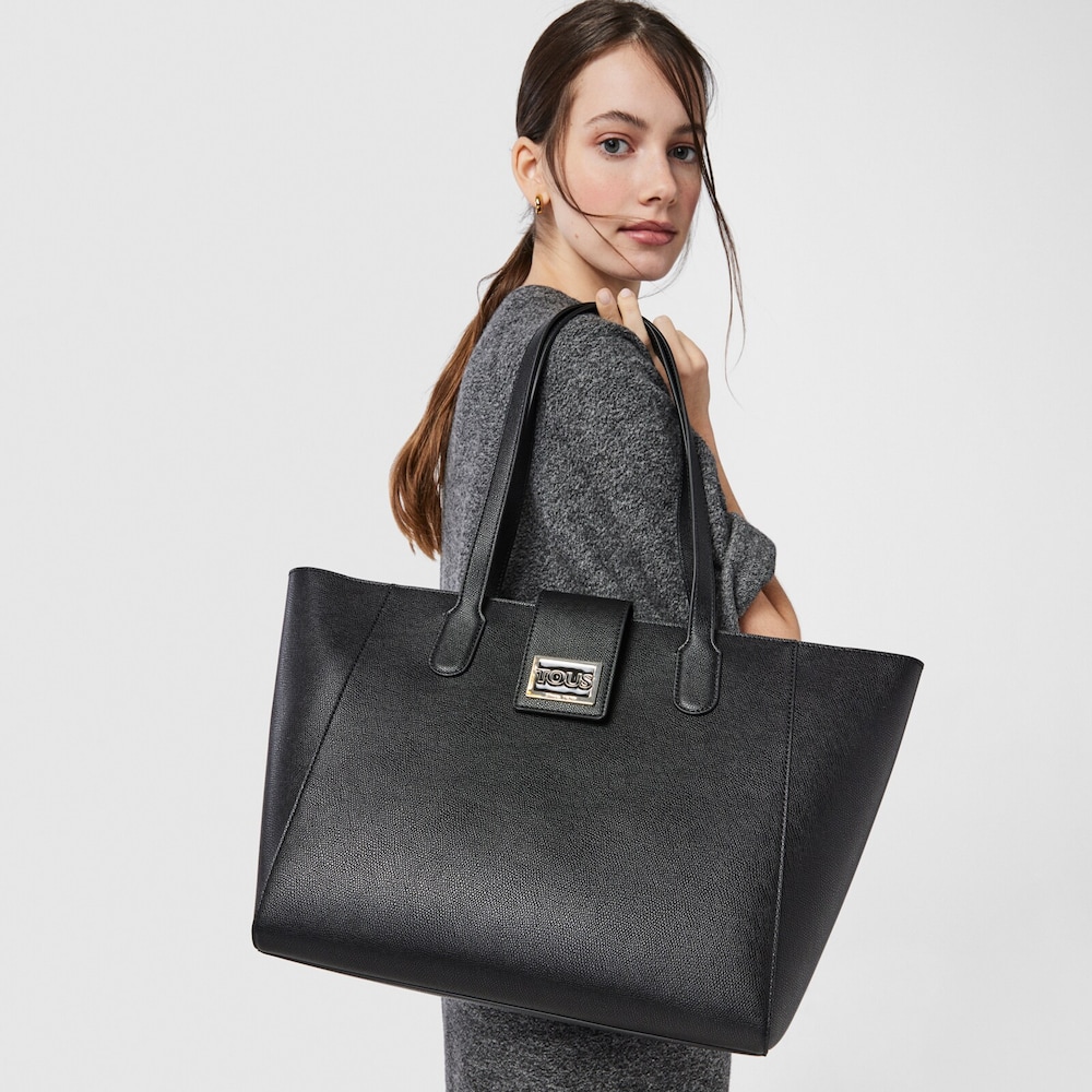 Capazo grande negro TOUS Funny