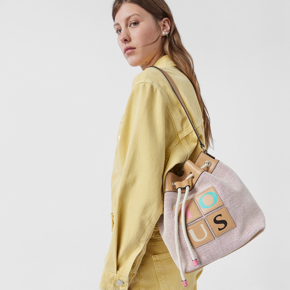 Pink TOUS Yummy Bucket bag image number 6