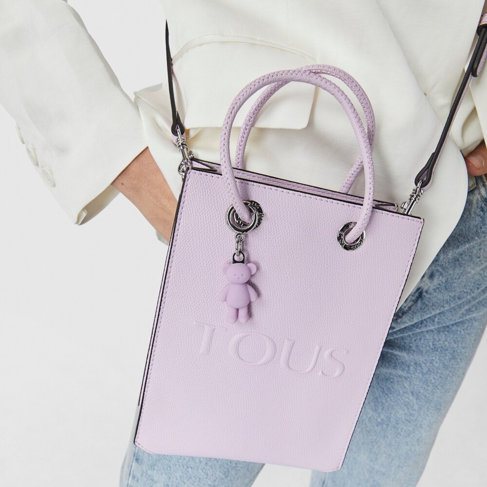 Mini mauve TOUS Funny Handbag