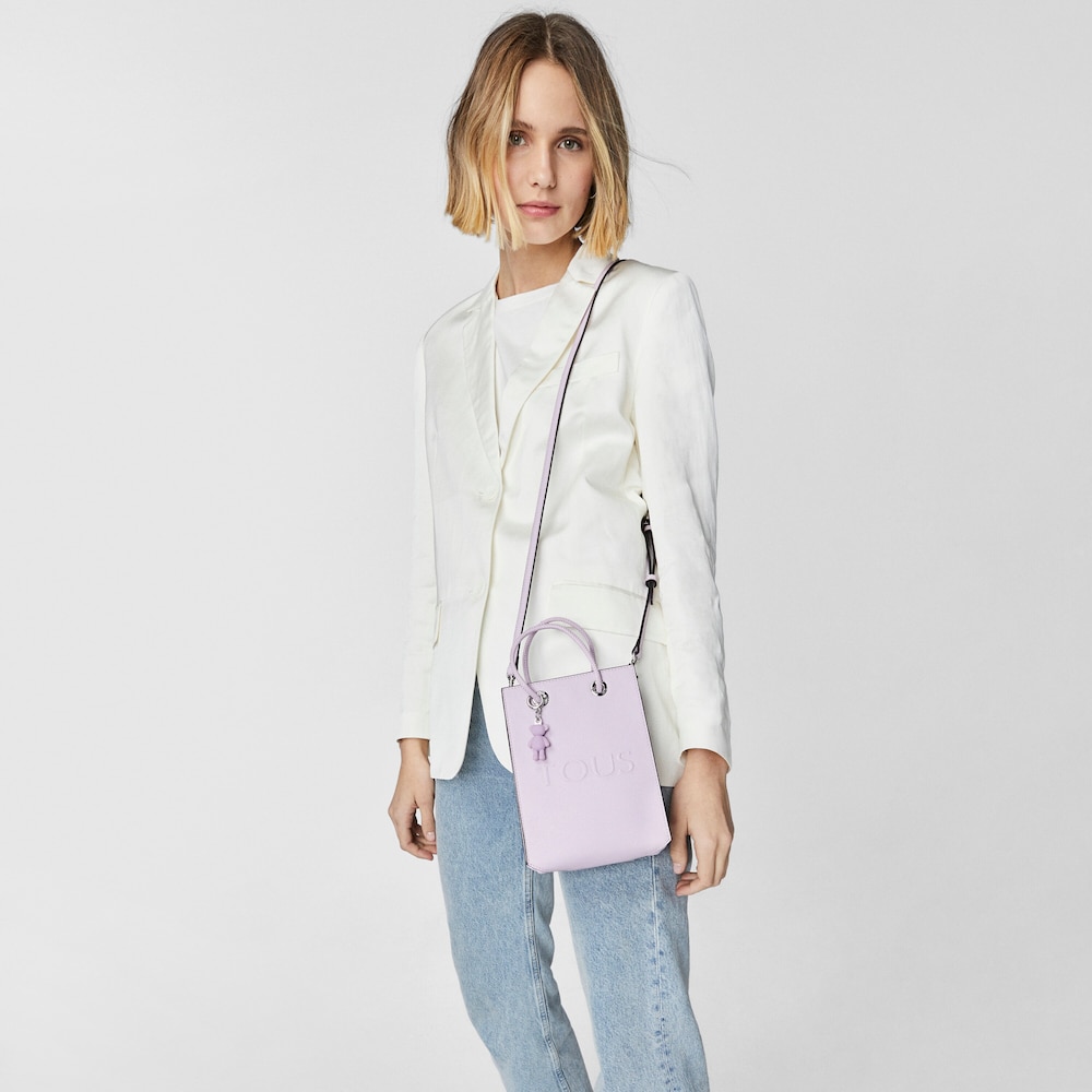 Mini mauve TOUS Funny Handbag
