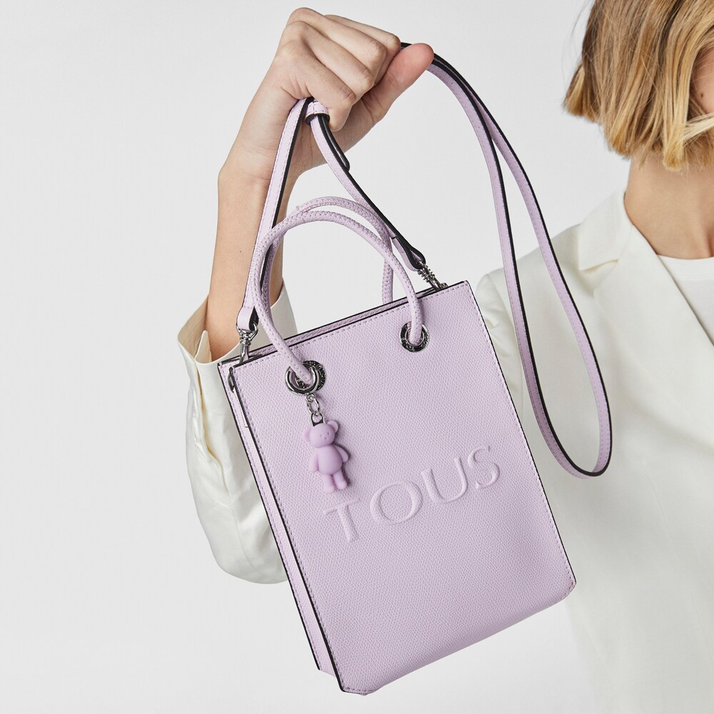 Mini mauve TOUS Funny Handbag