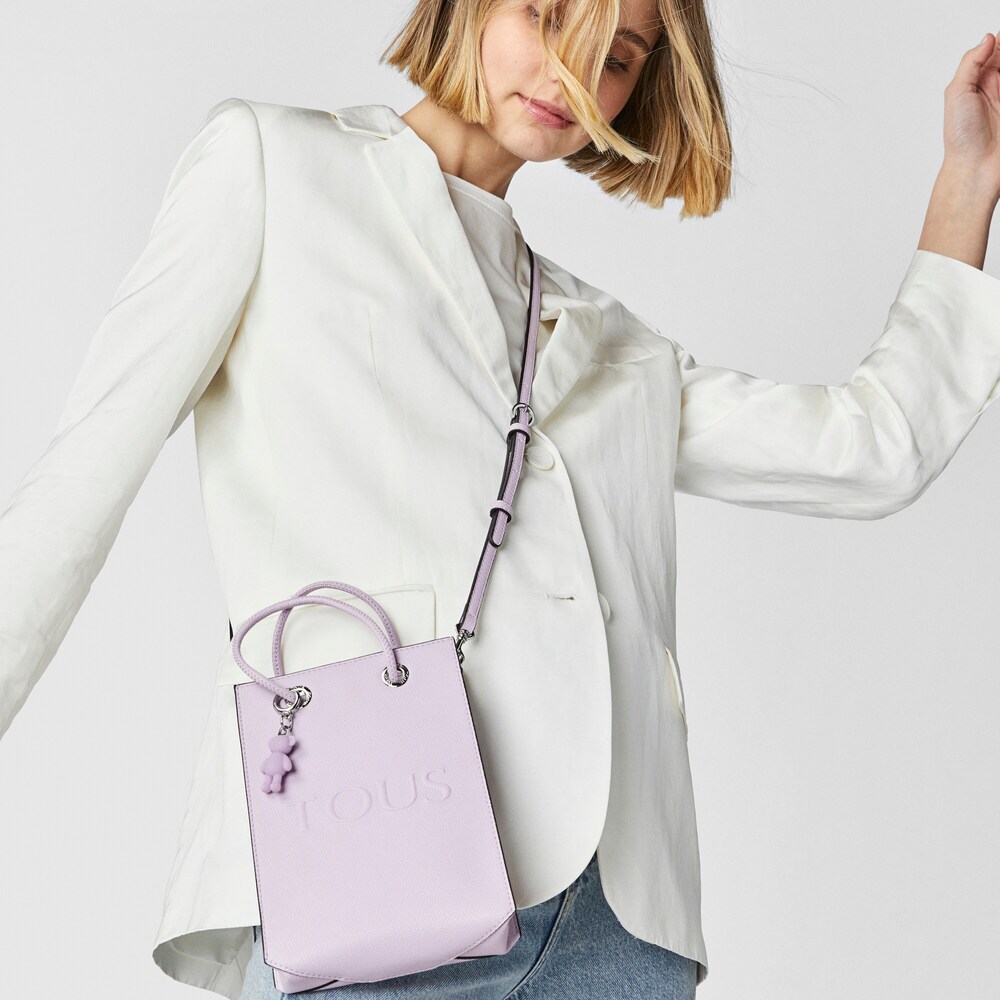 Mini mauve TOUS Funny Handbag