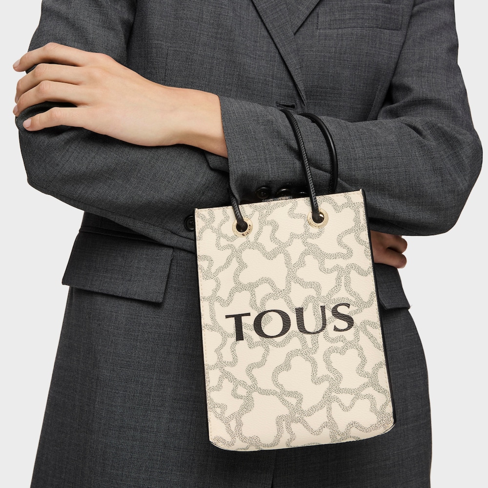 Mini bolso beige Kaos Icon