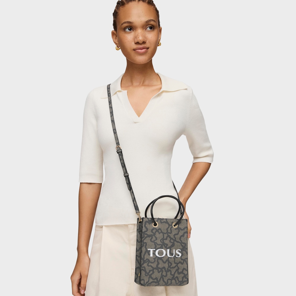 Mini bolso negro Kaos Icon image number 3