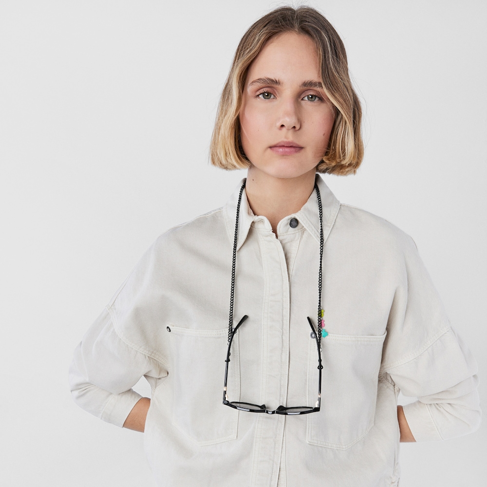 Cadena para mascarilla y gafas Bears Chain negra