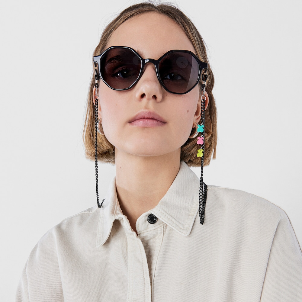 Cadena para mascarilla y gafas Bears Chain negra