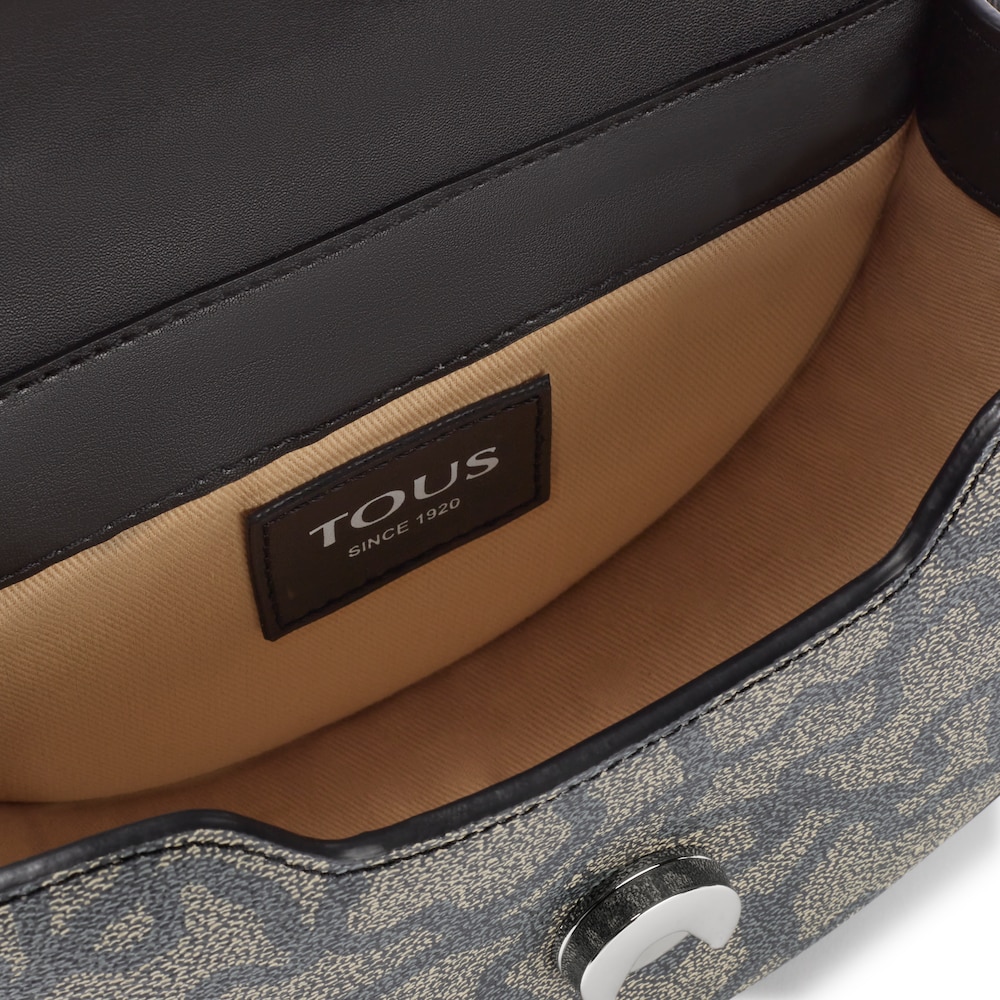 Small black Amaya Kaos Icon Crossbody bag image number 2