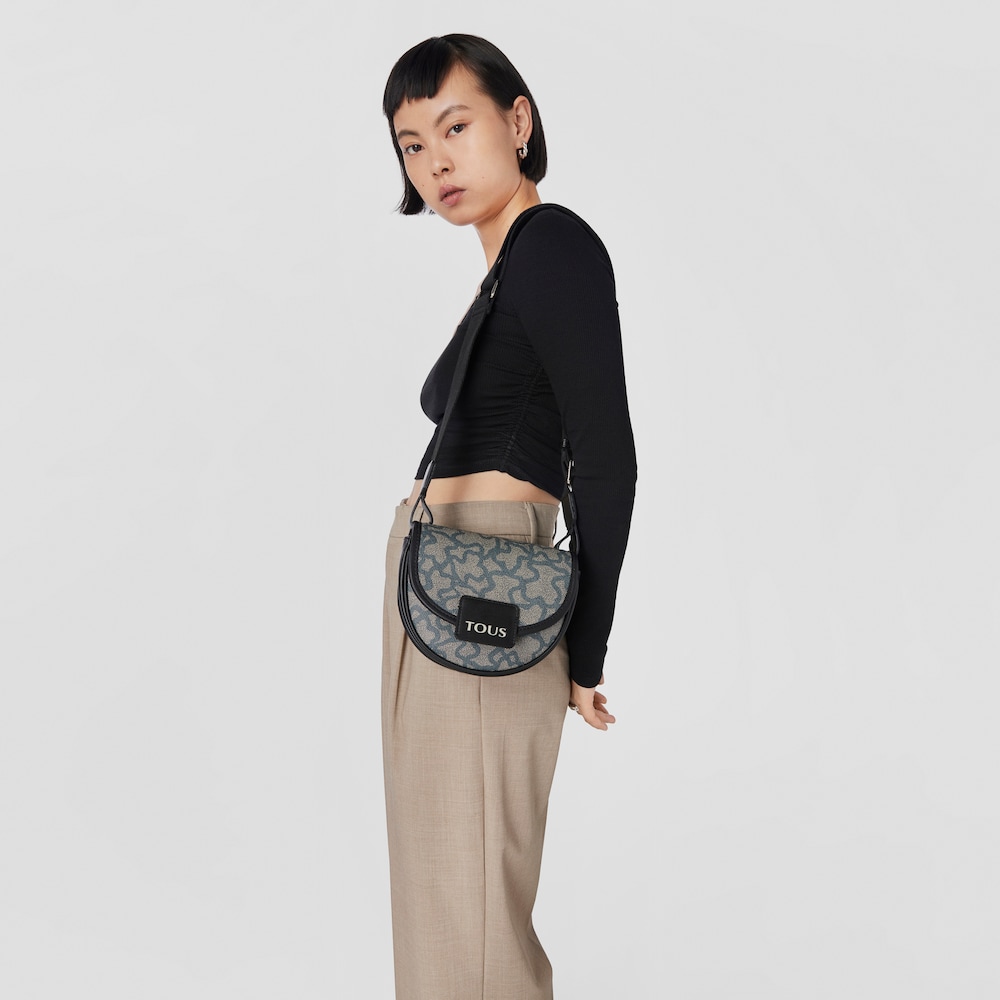 Small black Amaya Kaos Icon Crossbody bag image number 3