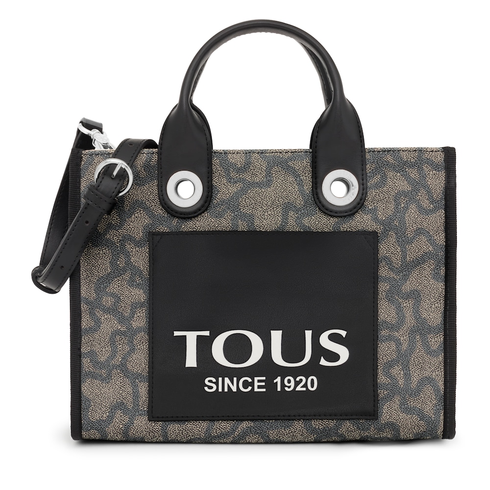 Shopping mediano negro Amaya Kaos Icon image number 0