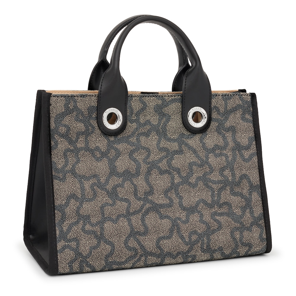 Shopping mediano negro Amaya Kaos Icon image number 1