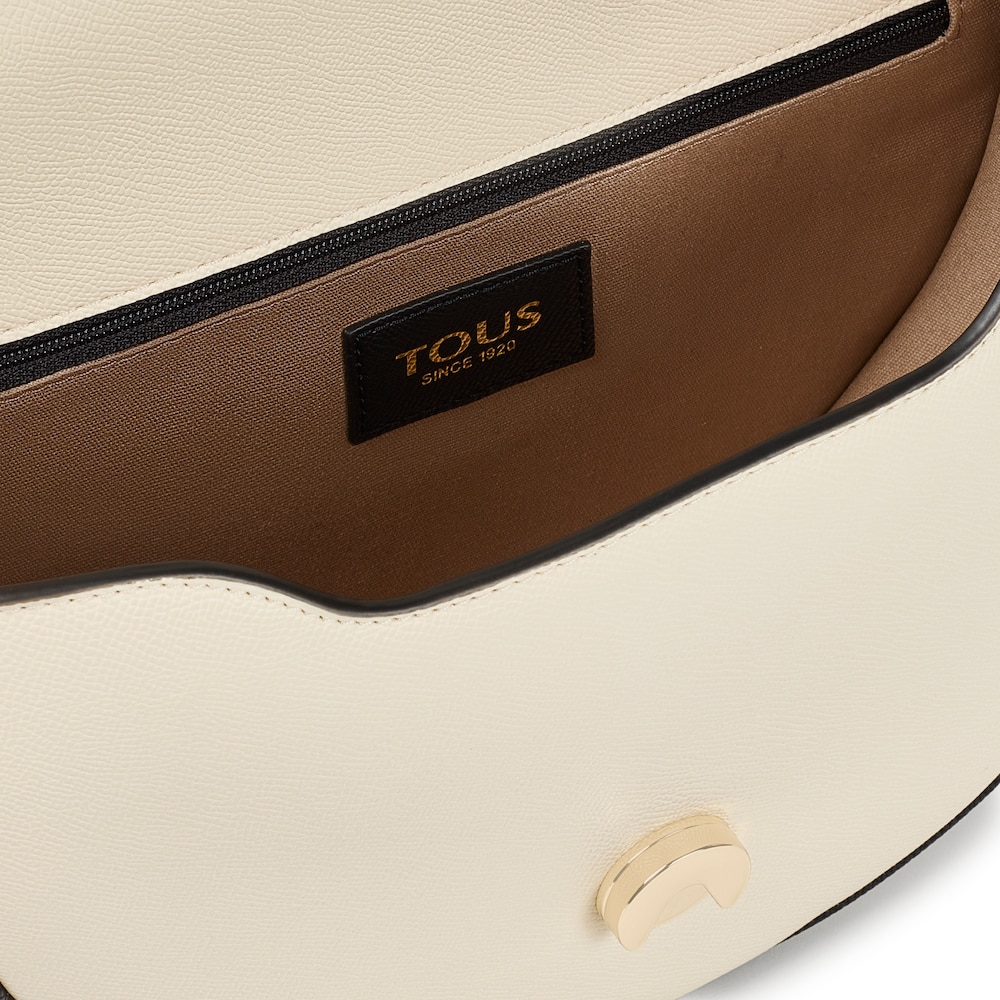 Bandolera mediana beige TOUS Halfmoon image number 2