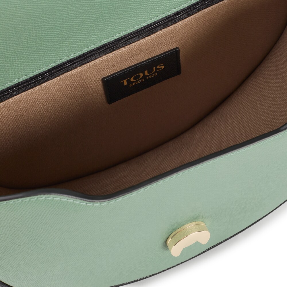 Medium khaki TOUS Half-moon Crossbody bag image number 2